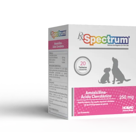 Rx Spectrum Amoxicilina Ácido-Clavulánico - 250 mg (20 TABS)
