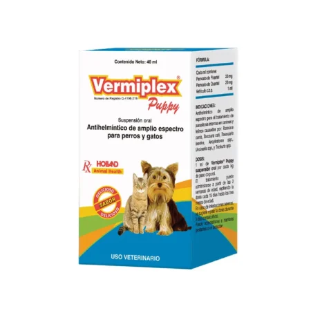Vermiplex Puppy - Suspensión (40 ML)