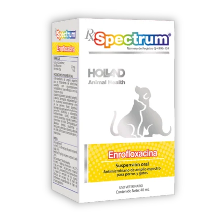 Rx Spectrum® Enrofloxacina - Suspensión (40 ML)