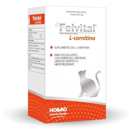 RX FELVITAL L-CARNITINA (80 ML)