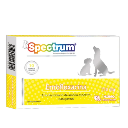 RX SPECTRUM ENROFLOXACINA (150 MG) (10 TABS)