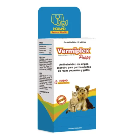 VERMIPLEX PUPPY (5 KG) (150 TABS)