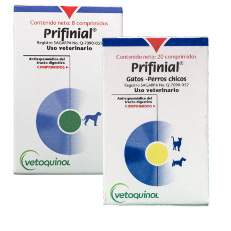 PRIFINIAL PERROS CAJA C/8 COMP. (70 MG)
